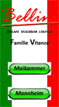 Mobile Screenshot of cafebellini.de